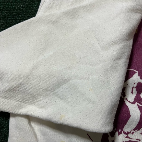 Vintage Atlanta 1996 Olympics Sweatshirt White USA 90s Size M 20.5X25.5 - Picture 8 of 15